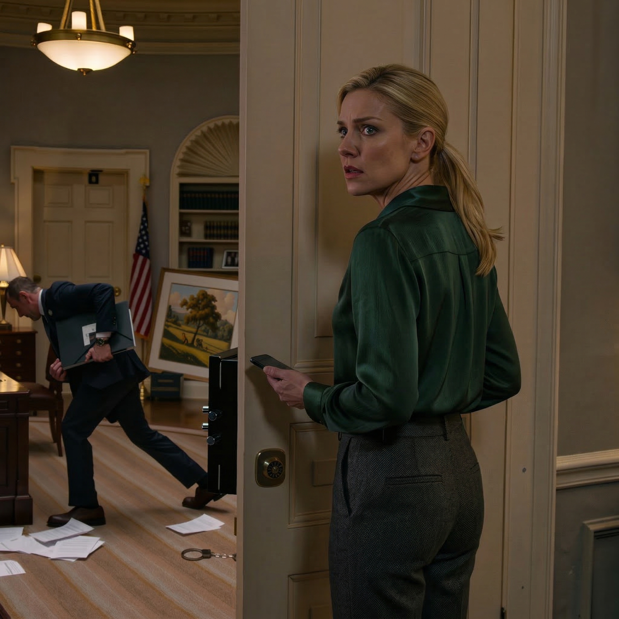 Min bror gled in i min lägenhet, tvingade fram mitt kontorslås, öppnade väggskåpet och bar bort vad han trodde var bara några “gamla papper” som han kunde förvandla till snabba kontanter tills han fick reda på att de var 1 miljon dollar i USA. Statsobligationer, dokumenterade, spårbara och följde hela vägen igenom; den natten, mitt under familjemiddagen, log han till och med och sa, “Jag avslutade precis en stor affär för att investera i” — och det var det ögonblick som alla vid bordet började förstå att han hade rört vid fel sak.