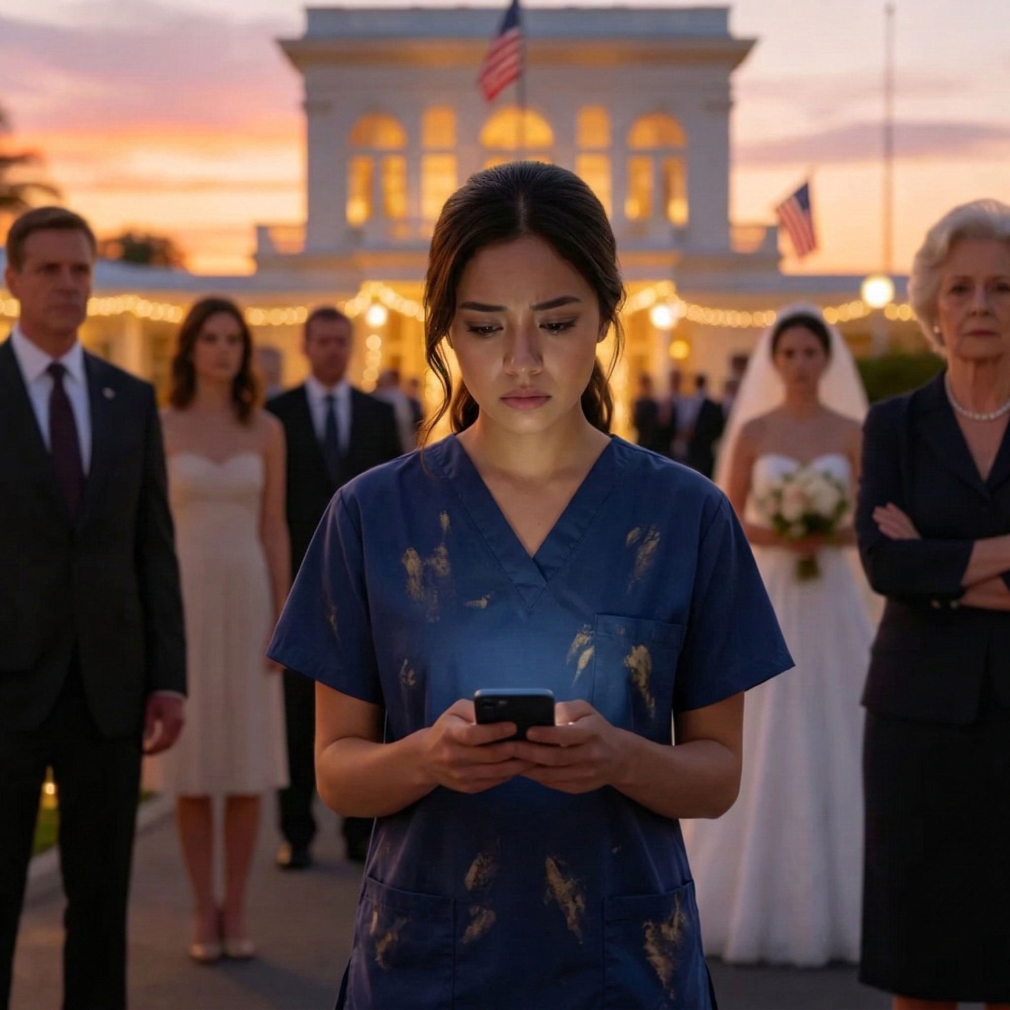 På grund av en akut operation kom jag sent till mitt bröllop. Så fort jag nådde grinden blockerade över 20 personer från min mans sida vägen och ropade: “min son har gift sig med någon annan, gå ut!” men de visste inte…