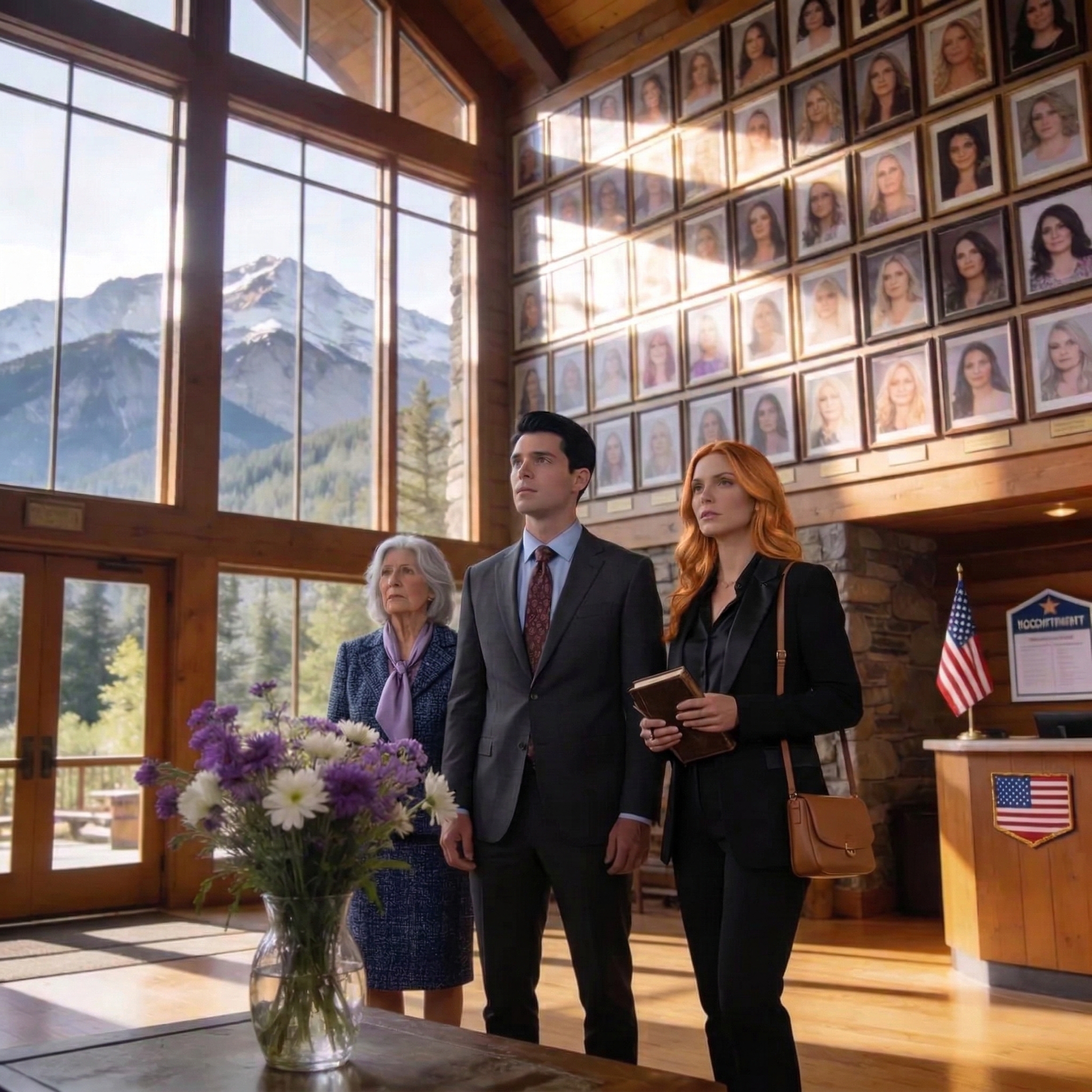 “VI HÖRDE ATT DU KÖPTE EN LYXVILLA I ALPERNA, VI KOM FÖR ATT BO MED DIG OCH SLUTA FRED,” DEKLARERADE MIN SVÄRDOTTER VID MIN DÖRR OCH SKÖT IN SITT BAGAGE. JAG BLOCKERADE DEM INTE. MEN NÄR DE GICK IN I STORA HALLEN STANNADE DE TVÄRT VID VAD DE SÅG. DE STOD STELA VID ÅSYNEN