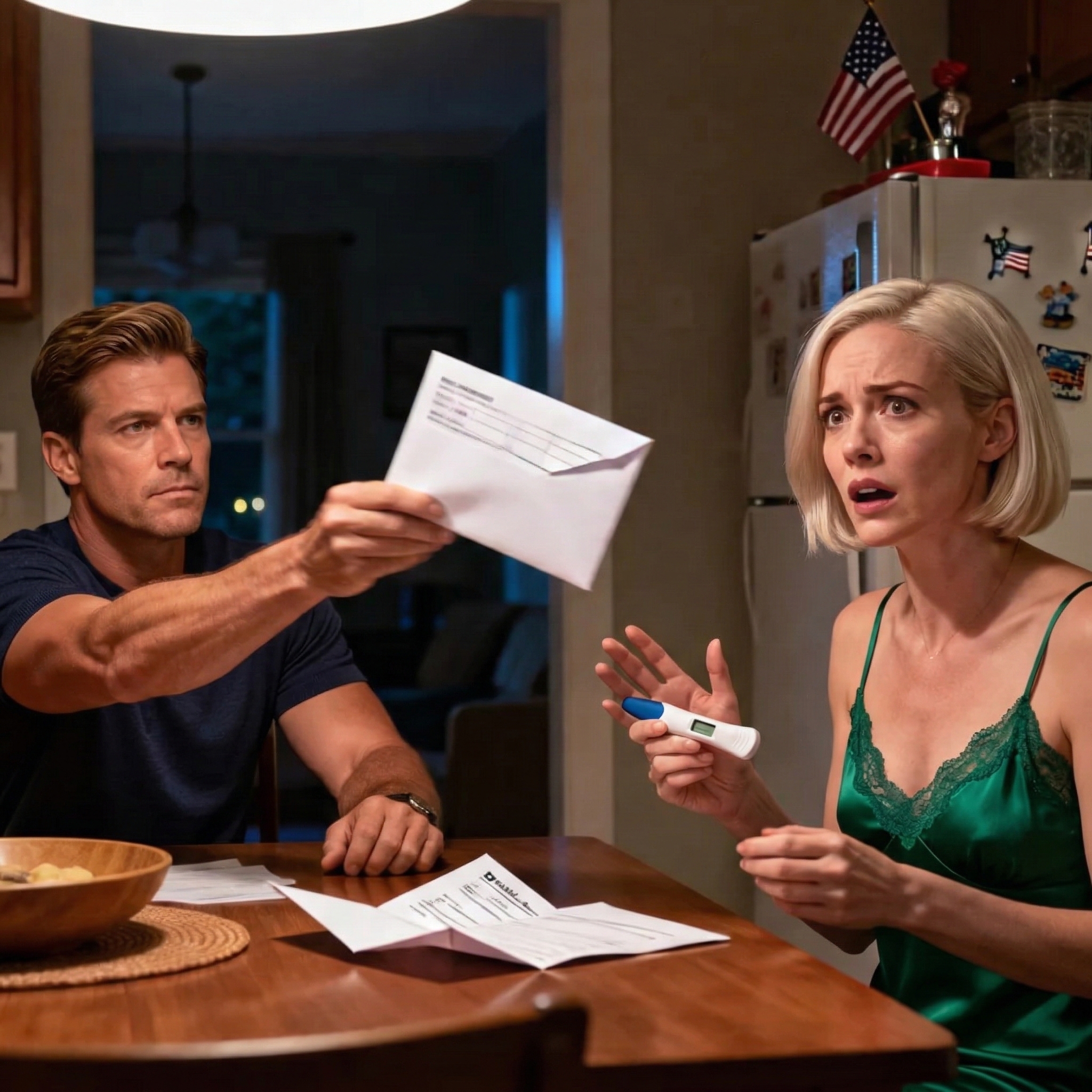 Min fru sa, ‘Jag är gravid, men det är inte din’ och sedan avslöjade jag min egen chockerande hemlighet som gjorde henne mållös…