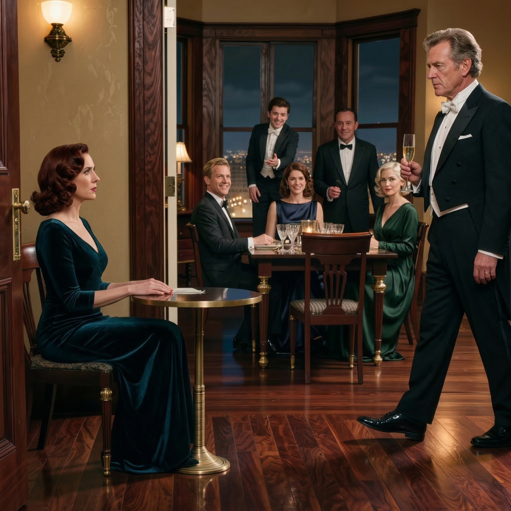 Min bror sa till mig att jag kunde komma på middag med hans fästmös familj, med ett villkor: säg inte att jag är hans syster, för hennes pappa är en federal domare och min existens kan genera honom. Mina föräldrar lekte perfekt och förvisade mig till det minsta bordet där bak, och sedan gick just mannen de försökte imponera på stilla i samma sekund som han fick en klar titt i mitt ansikte.