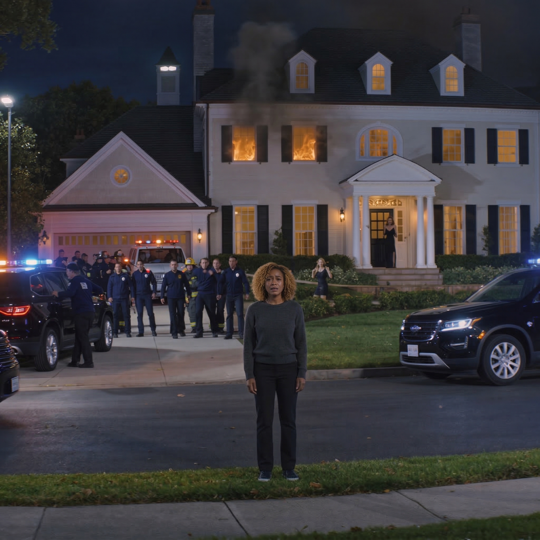 Nio år efter att hennes mamma begravde henne för kamerorna, står Trinity tvärs över gatan från en brinnande herrgård med FBI-lampor som blinkar, en gammal telefon i handen och ett sms som fortfarande lyser på skärmen: Jag lever. Saknade du mig?