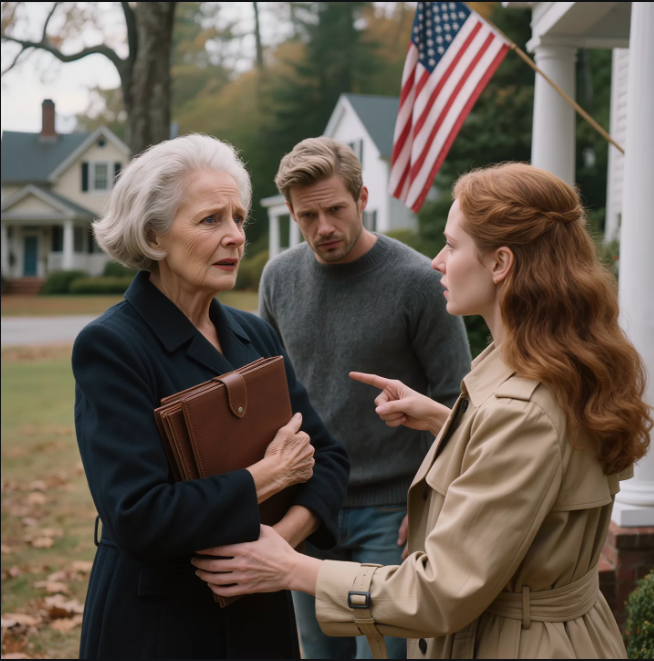 Min svärdotter sa åt mig att lämna huset jag fortfarande ägde, min son stod där i tysthet, och i det ögonblicket slutade jag vara mamman som hela tiden ursäktade allt och började återta mitt hem, min värdighet och det liv de hade skrev tyst om bakom min rygg, ett brutet löfte, missad födelsedag och noggrant dold hemlighet åt gången.