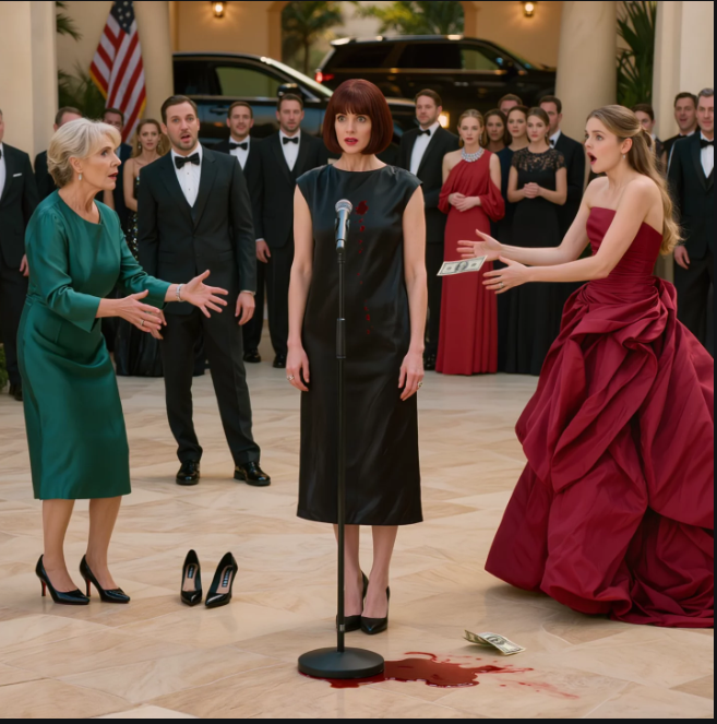 De trodde att jag bara var den enkla flickvän som deras son kunde gömma sig i bakgrunden, tills hans mamma erbjöd mig pengar för att försvinna, hans familj behandlade mig som hyrhjälp på deras gala, och jag intog lugnt scenen istället för pengarna, eftersom kvinnan de hånade för att bära fel klänning var den enda personen som kunde bestämma om deras imperium överlevde natten