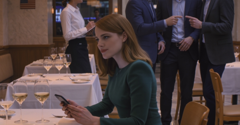 Min pojkvän fick mig att vänta 2 timmar på en dyr restaurang på vårt jubileum. När han äntligen anlände med sina vänner, sa han högt, “Se? Sa till dig att hon fortfarande skulle vara här som en patetisk valp.” De skrattade alla. Vi hade varit tillsammans i tre år och jag hade precis betalat av hans billån. Jag log, beställde en drink till. I morse visar min telefon 78 missade samtal och HANS TILLHÖRIGHETER FINNS I SOPPÅSAR PÅ SOPTIPPEN…