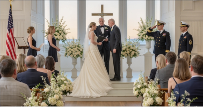 “Varför är du ens här?” Min far hånade under min systers bröllop. Sedan såg brudgummen Me— Ble—Och viskade till sin far, en högt uppsatt general: “pappa… Det är hon. Den legendariske officeren.” Generalen tog till uppmärksamhet, hälsade och sa, “frun, det är en ära.” MIN FAR KUNDE INTE ANDAS.